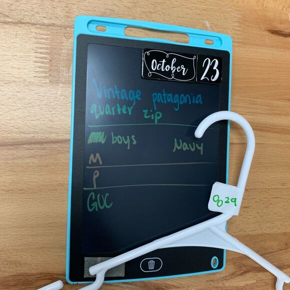 Vintage Patagonia Sweater Youth M Medium Capilene Fleece Quarter Zip Made in USA - Picture 8 of 9